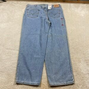 Levis 560 Comfort Fit Jeans 40x30 Mens Light Wash Relaxed Tapered 4100134143